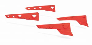 airgrip air comfort pads RED סט גומיות בצבע אדום לדגם איירגריפ