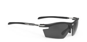 משקפי שמש רודי פרוגקט דגם RYDON צבע שחור עם עדשות פולורייזד מסוג Polar 3FX