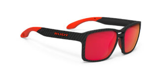 SP573819 משקפי שמש דגם PINAIR 57 של רודי פרוג'קט, צבע קרבוניום-אדום