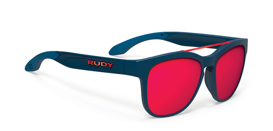 SP593847-00 משקפי שמש דגם PINAIR 59 של רודי פרוג'קט, צבע כחול-אדום