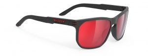 SP136206-0001 משקפי שמש דגם SOUNDRISE של רודי פרוג'קט, צבע שחור אדום