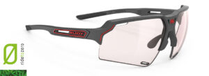 SP747438-0000 משקפי שמש רודי פרוגקט דגם DELTABEAT אפור עם עדשות מתכהות בגוון אדום עם ציפוי מראה