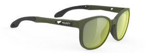משקפי שמש דגם לייטפלו LIGHTFLOW B מק"ט SP833213 מסגרת ירוקה עדשות מראה בגוון ירוק