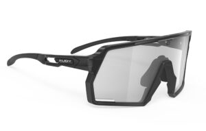 משקפי שמש של רודי פרוג'קט דגם קליון KELION של רודי פרוג'קט מק"ט SP857842 מסגרת שחורה עם עדשות מתכהות בגוון אפור מראה