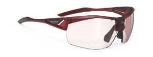 משקפי השמש  Sydus של Rudy Project  מק"ט SQ017474-0000 מסגרת בורדו ועדשות אימפקט מתכהות בחשיפה לקרינה משקוף לאדום