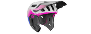 קסדת טרהפורם פרו של רודי פרוג'קט מק"ט HL90002 Rudy Project Terraform PRO בצבעלבן ורוד כחול מבריק