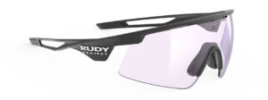 משקפי שמש רודי פרוג'קט טורבולנס Rudy Project Turbolance מק"ט SP897506-RN00 מסגרת שחור מט עם עדשות מתכהות משקוף לגוון סגול מראה