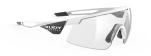 משקפי השמש Turbolence Racing של Rudy Project מק"ט SP897358-RN01 מסגרת לבן מט ועדשות אימפקט איקס מתכהות משקוף לאפור